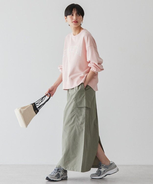 AMERICAN HOLIC ドロストカーゴタイトスカート Khaki