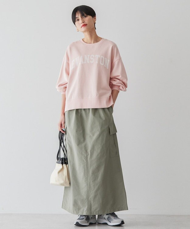 AMERICAN HOLIC ドロストカーゴタイトスカート Khaki