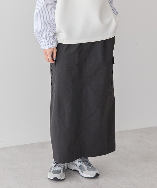 AMERICAN HOLIC ドロストカーゴタイトスカート Black