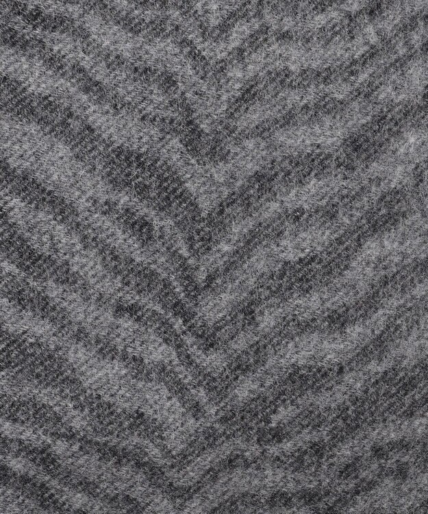 ICB アニマルパターンストール グレー系ゼブラ柄