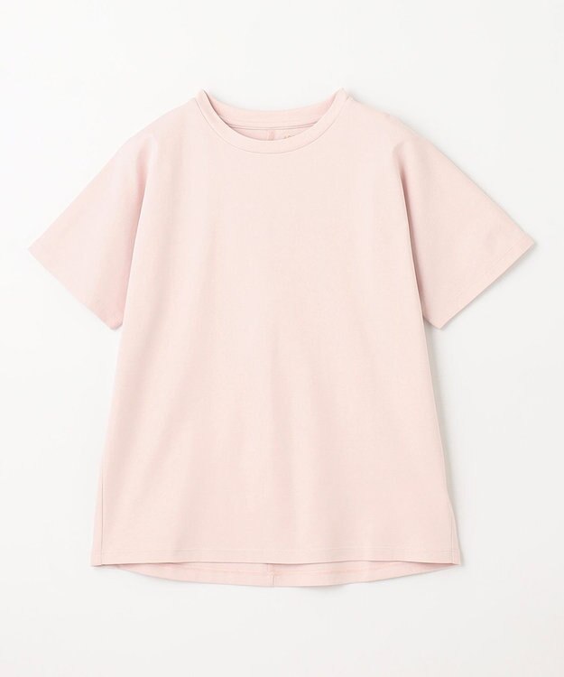 ANY L 【UVケア/接触冷感】プレミアムベーシック半袖Ｔシャツ ピンク