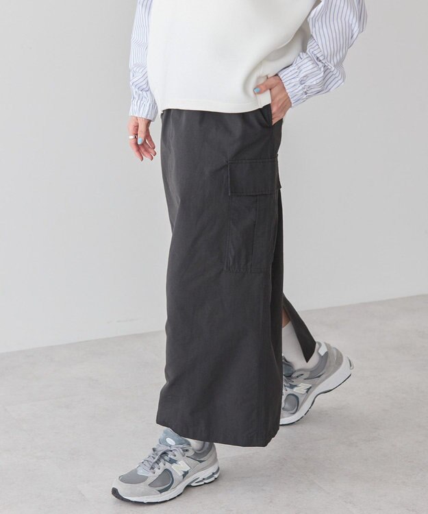 AMERICAN HOLIC ドロストカーゴタイトスカート Black