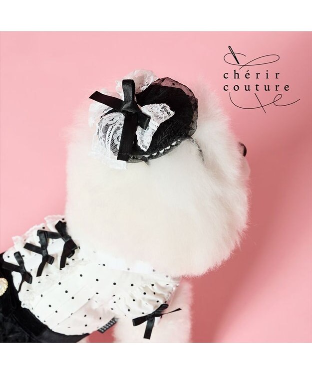 PET PARADISE cherircouture ベレー帽 ４Ｓ～３Ｓ / ＳＳ～Ｓ ブラック