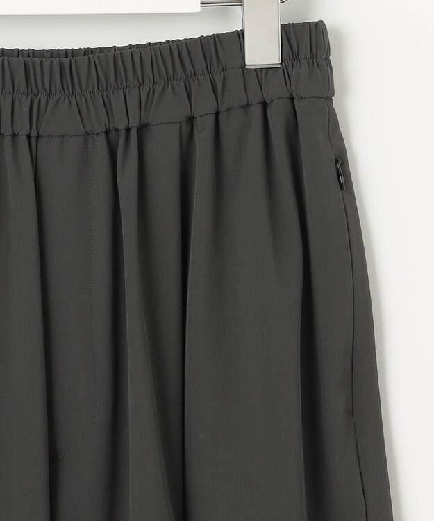 #Newans 【UVカット・撥水】ワイドパンツ ラッシュガード チャコールグレー