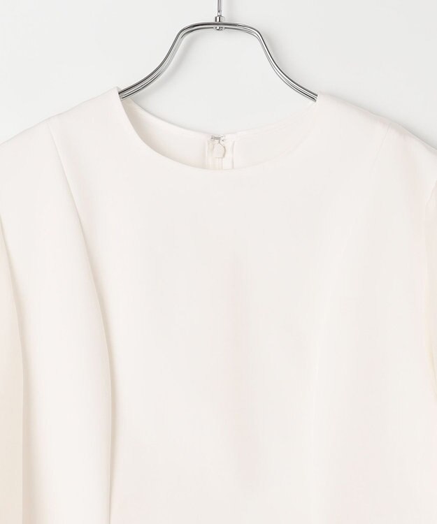 #Newans シアースリーブブラウス ホワイト