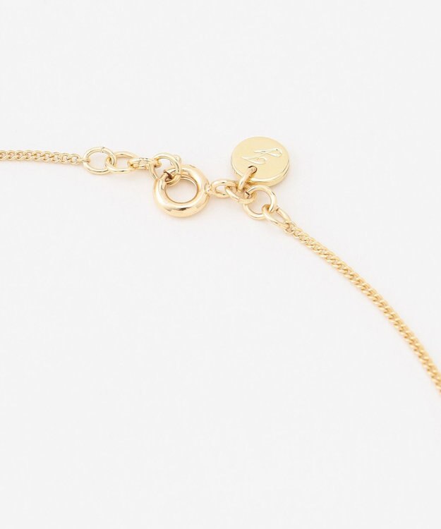 自由区 3WAYショートドロップ ネックレス ゴールド系