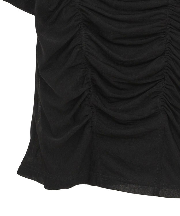 AMERICAN HOLIC 【2点SET】アシメシアーT＋ラメインナー Black