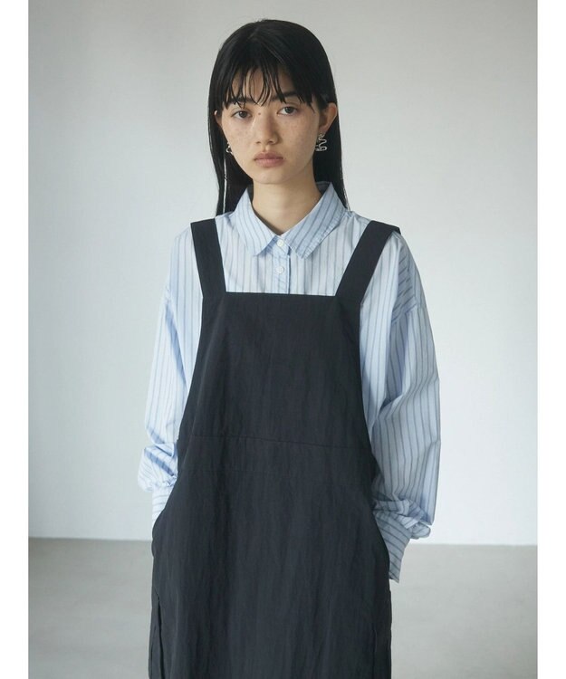 Green Parks ａ．ポケット付きジャンスカ Black