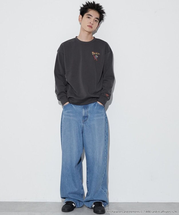 WEGO 【ユニセックス着用ITEM】TOMandJERRYグラフィックプルオーバー 柄50