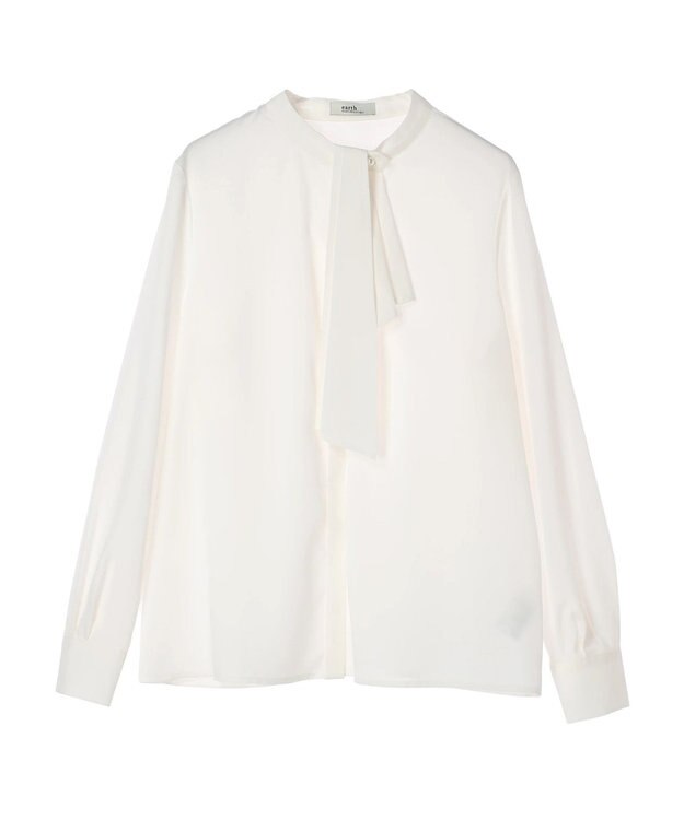 earth music&ecology ２ｗａｙタイブラウス Off White