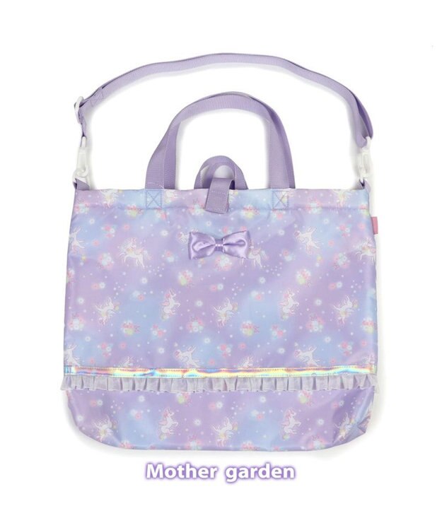 Mother garden マザーガーデン ユニコーン レッスンバッグ 《フラワー柄》 フラワー柄