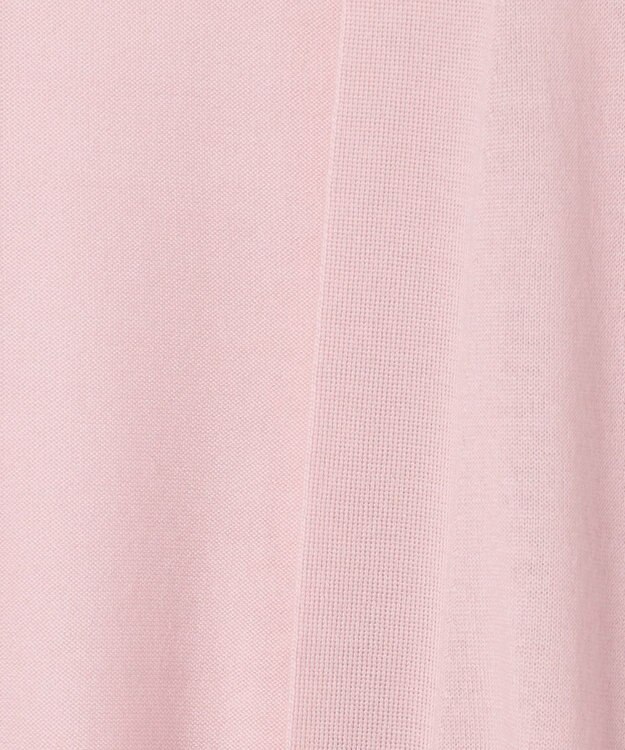 ICB L 【洗える】コンパクトファインウール ロングカーディガン シェルピンク系