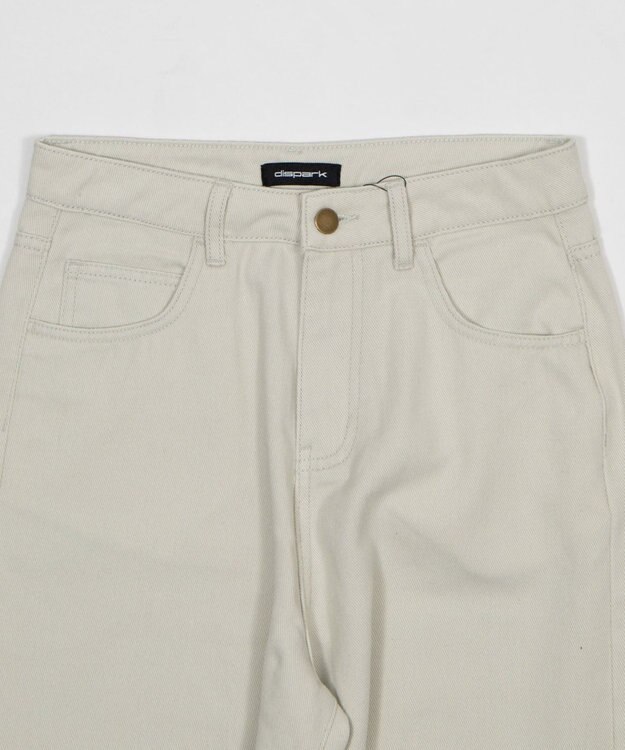 WEGO ウォッシュドワイドパンツ ホワイトアイボリー