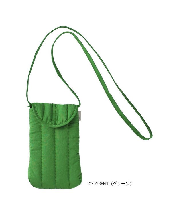 ROOTOTE 0664【直営店限定:ミニショルダー】ベビールー.スリーピングバッグ-A 03：グリーン