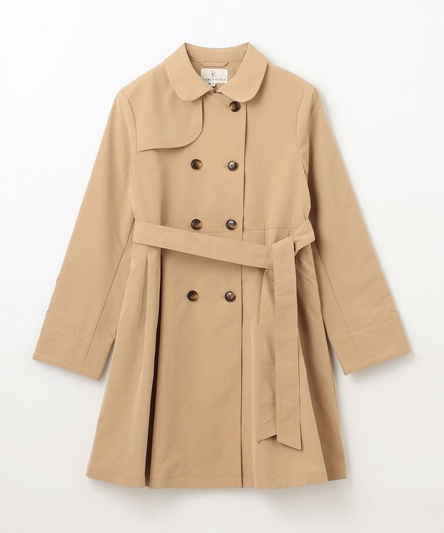 組曲 KIDS 【150-170㎝】【撥水】ブリティッシュ トレンチコート ベージュ系