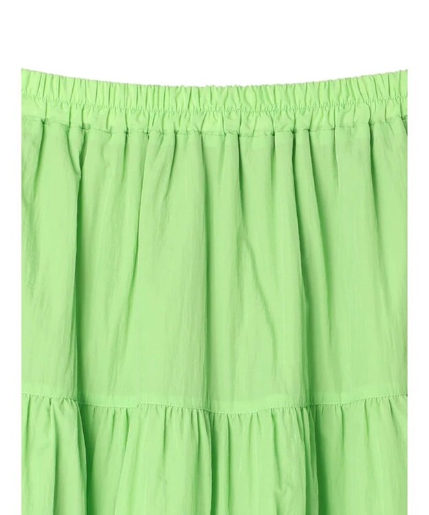 Green Parks ・ＥＬＥＮＣＡＲＥ　ＤＵＥ　ナイロンティアードスカート Green