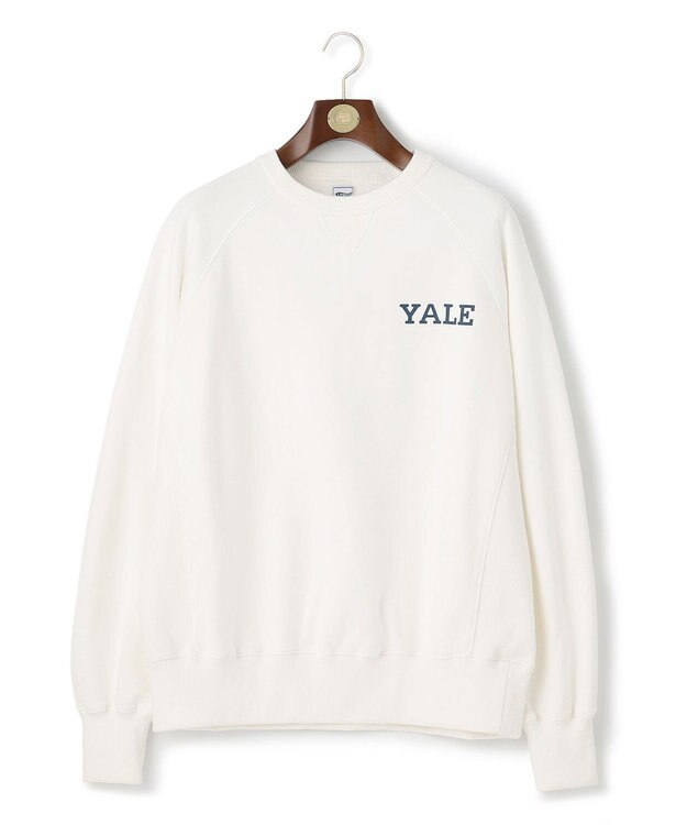 J.PRESS MEN 【Pennant Label】Sweatshirt / Yale ホワイト系