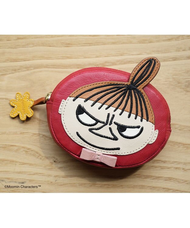genten MOOMIN collection ポーチ「リトルミイ」 レッド