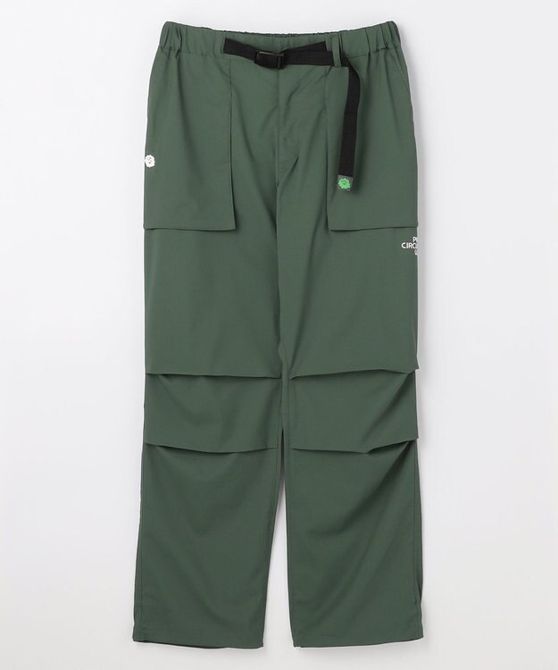 PW CIRCULUS 【MEN】ワイドカーゴパンツ ゴルフ グリーン系