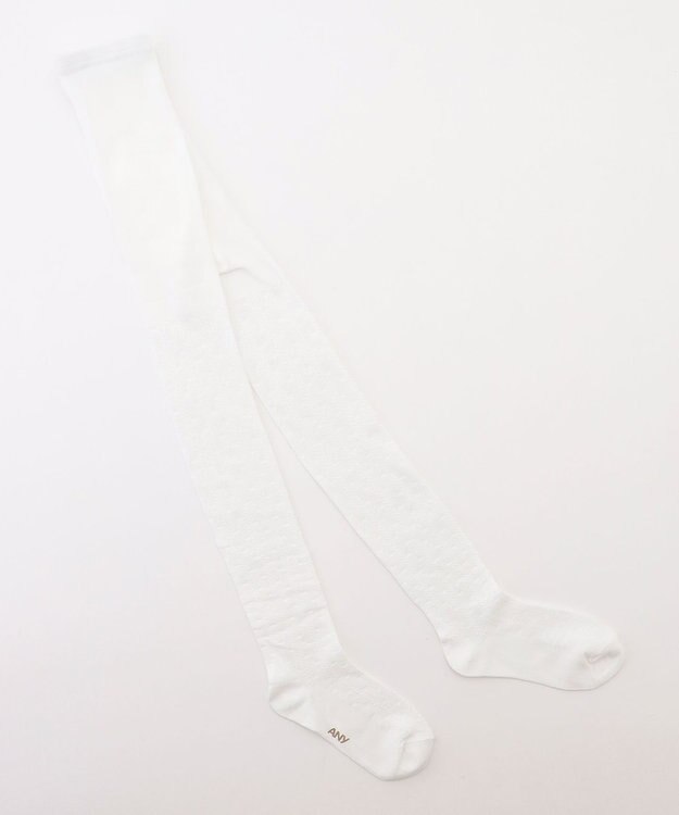 ANY KIDS オケージョンタイツ オフホワイト