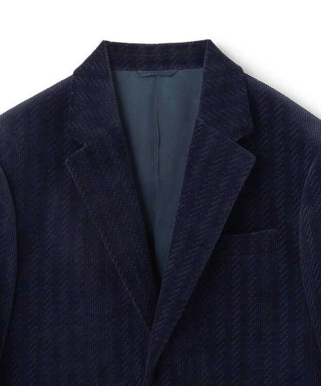 JOSEPH HOMME 【HIGH GRADE LINE】コーデュロイジャガード ジャケット ネイビー系