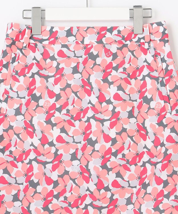 23区GOLF 【WOMEN】【吸水速乾】SAKURAプリント スカート ピンク系5