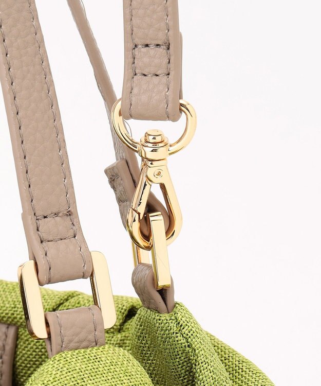 LA BAGAGERIE ナチュラルタックトート　mini グリーン