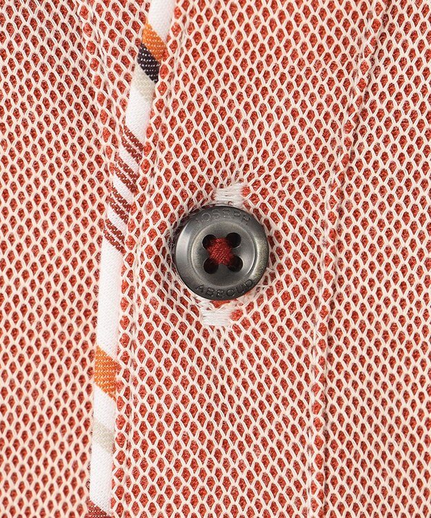 JOSEPH ABBOUD 【カラー豊富】人気！オーガニックコットン使用 ダディポロシャツ レッド系