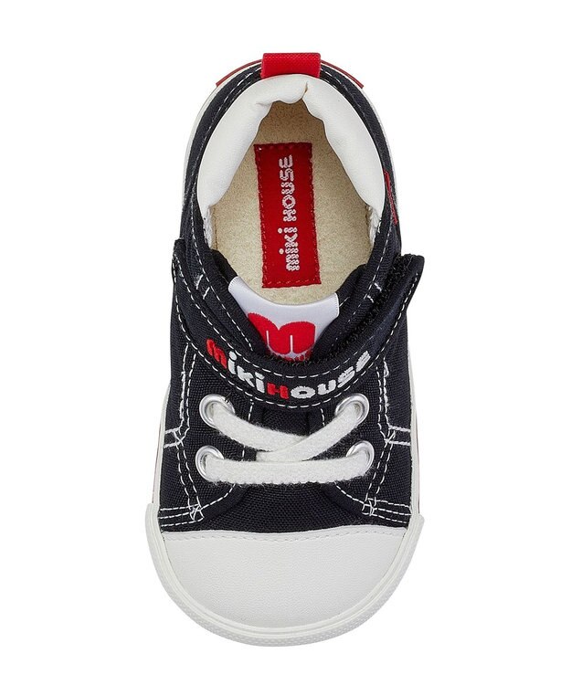 MIKI HOUSE HOT BISCUITS 【ミキハウス】【13.5-15cm】 セカンドベビーシューズ 黒