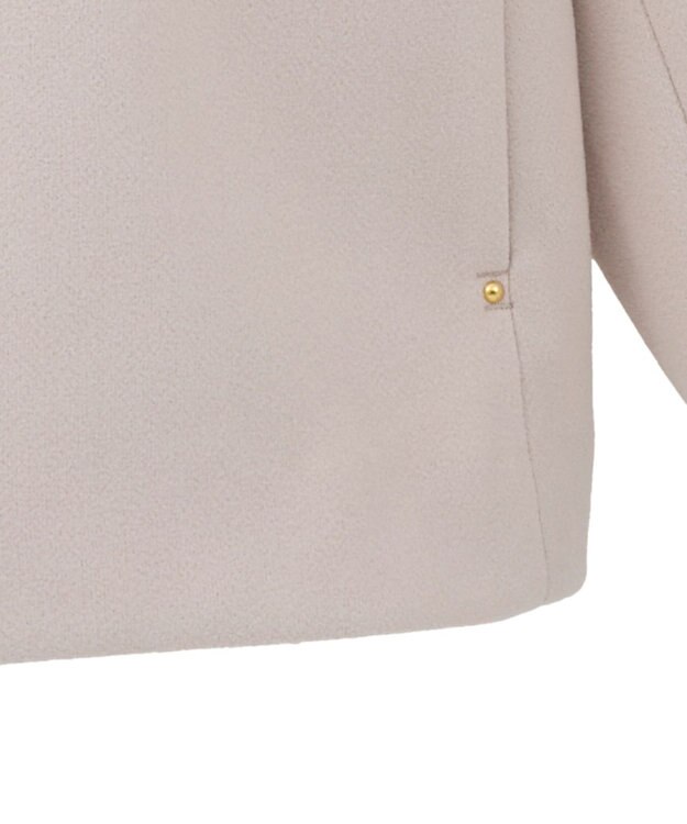 earth music&ecology 【フード取り外し可】2WAYフードコート Light Beige