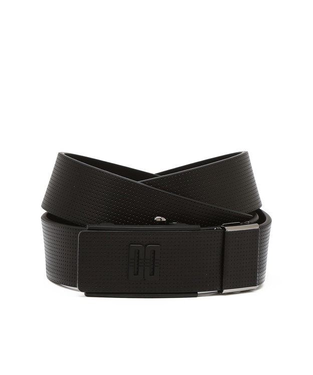 DAKS DAKS GOLF DDロゴ レザーオートマチックベルト ブラック