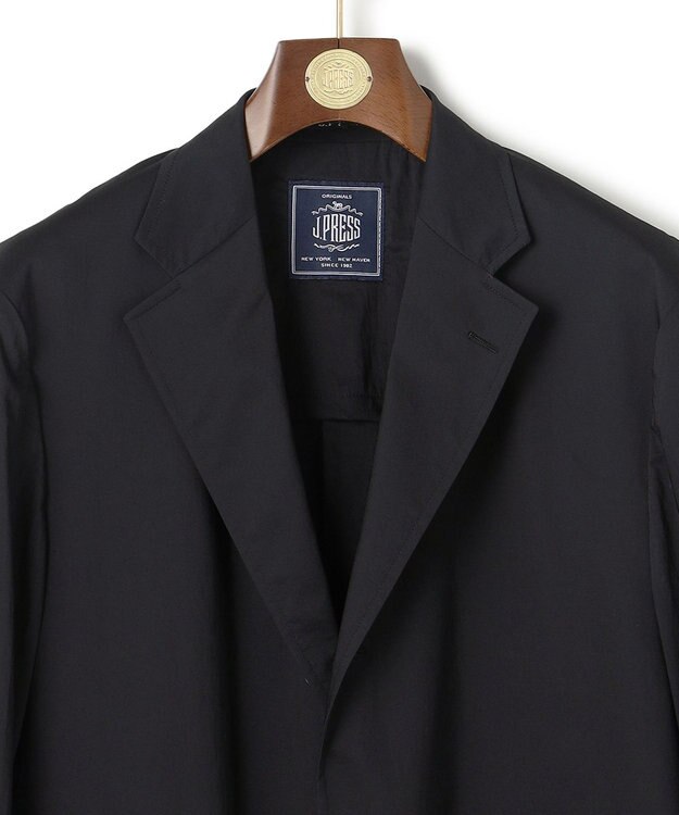 J.PRESS MEN 【J.PRESS ORIGINALS】【UNISEX】Stretch Poplin 3B Blazer / Baggy-Fit ネイビー系