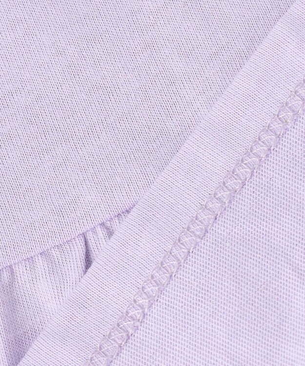 ANY KIDS 【綿100%/接触冷感】ひんやり ティアードチュニック ラベンダー