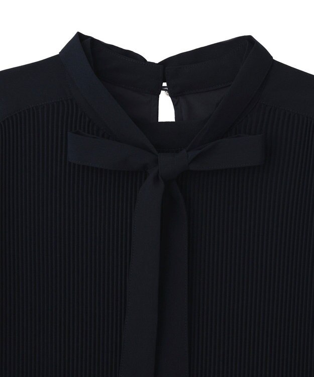 YECCA VECCA マルチwayプリーツワンピース Navy