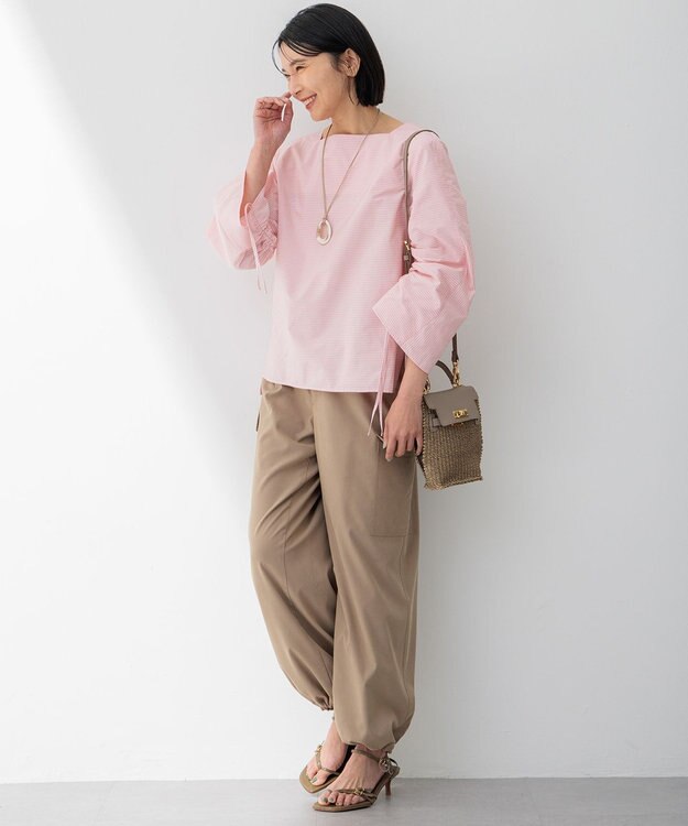 23区 【CLASSY.6月号掲載】ホーンリング ネックレス ホワイト系