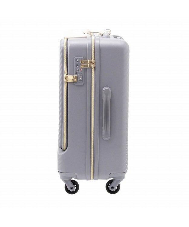 ACE BAGS & LUGGAGE Jewelna Rose HaNT ×Jewelna Rose コラボ スーツケース 機内持ち込み フロントオープン 34L 06820 ジュエルナローズ ラベンダーグレー