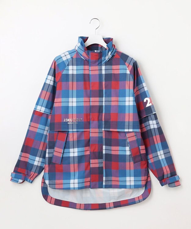 23区GOLF 【UNISEX】【防水/透湿/撥水】レインブルゾン ホワイト系3