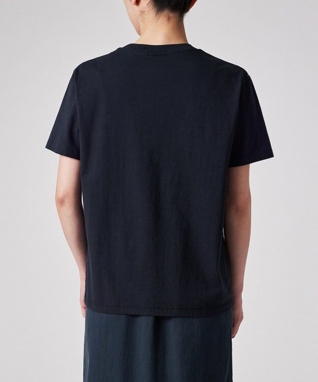 Paul Smith フローラル エンブロイダリー 半袖Tシャツ ネイビー