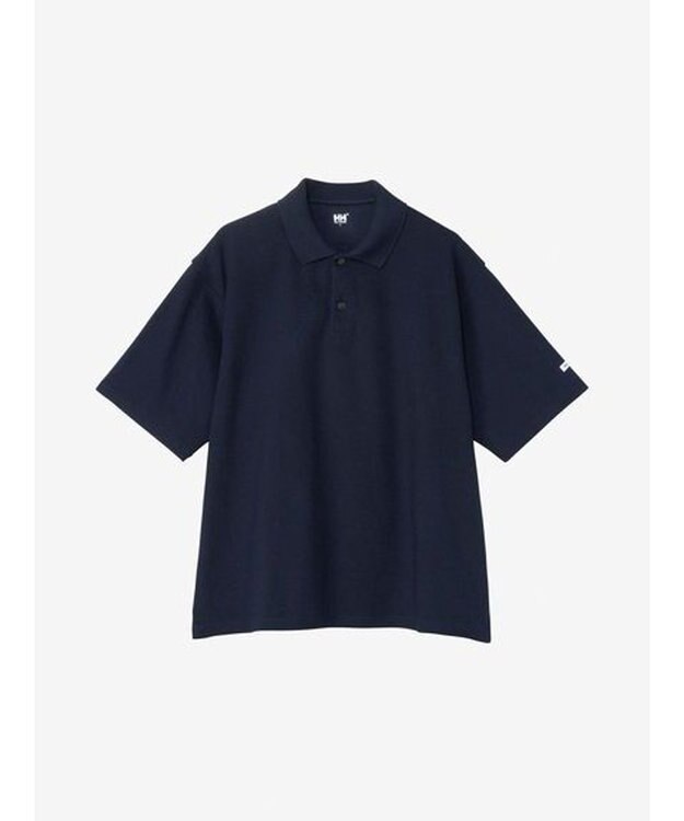 HELLY HANSEN ショートスリーブマリンパイルポロ ディープネイビー