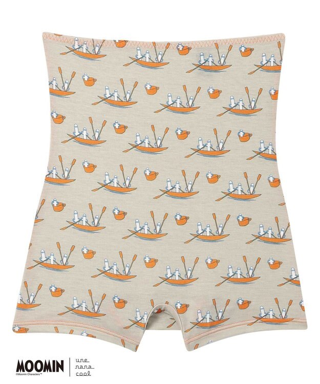 une nana cool 【ムーミン】MOOMIN × une nana ccol ハラマキ付きショーツ BE