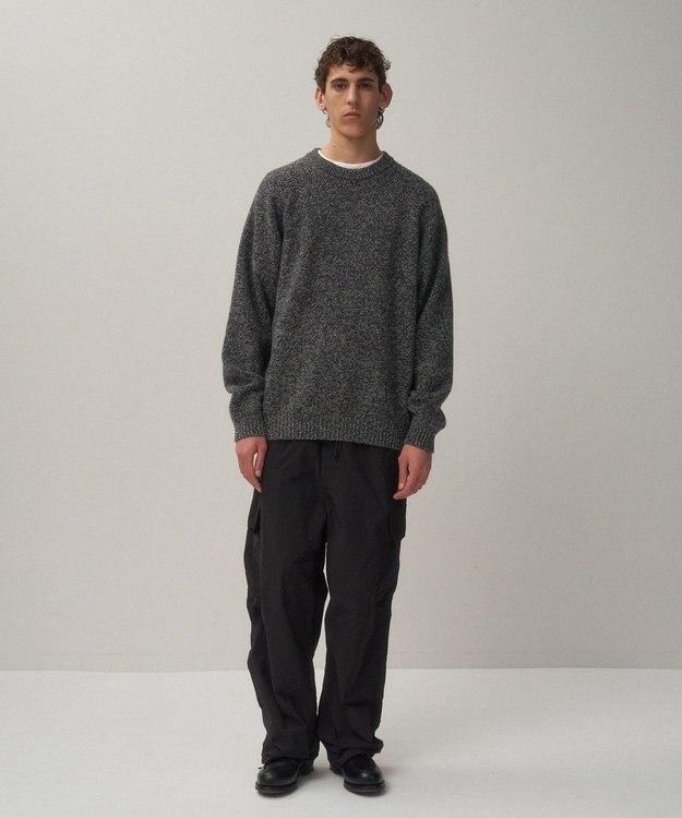 ATON AIR WEATHER | ユーティリティーカーゴパンツ - UNISEX BLACK