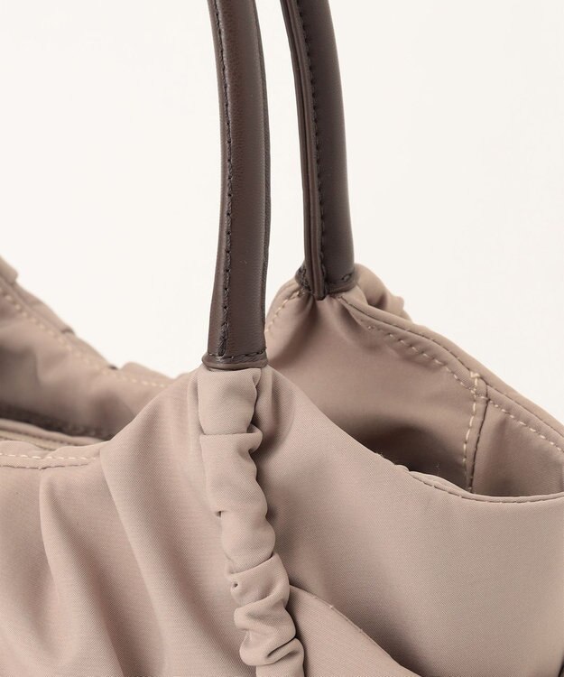 Y'SACCS 【Y’SACCS vous et】シャーリングミニトート ベージュ