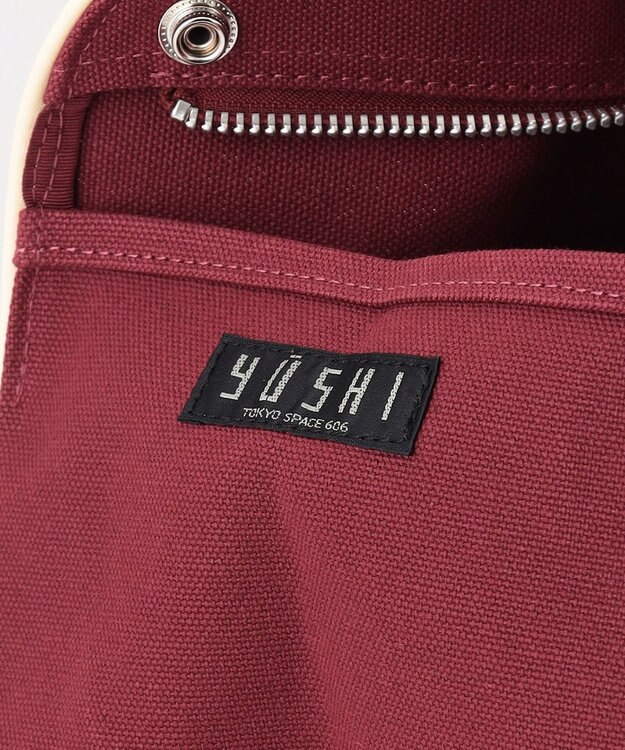 YUSHI ARLE - BOSTONBAG 帆布ボストンバッグ ワイン