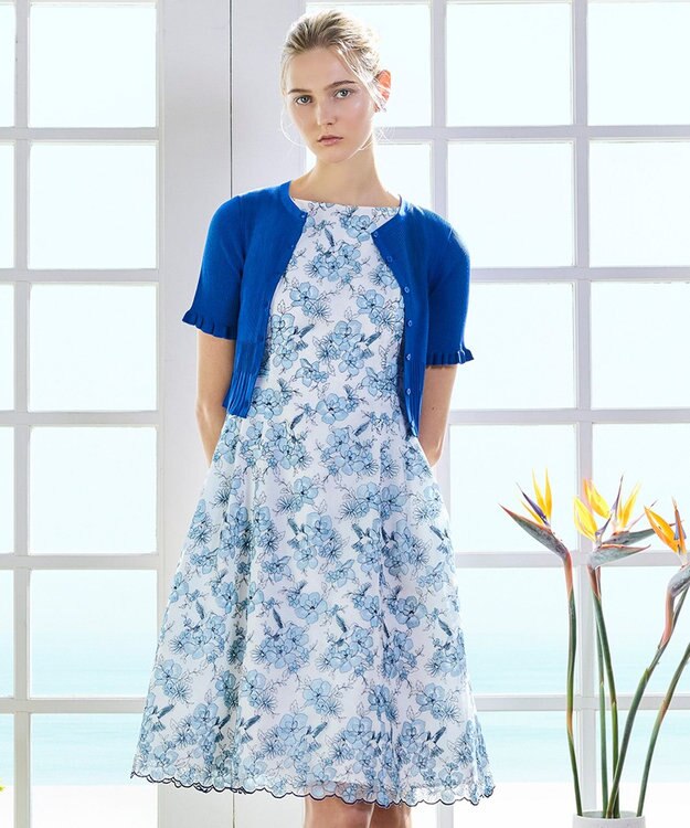 TOCCA AZURE WING ドレス スカイブルー系7