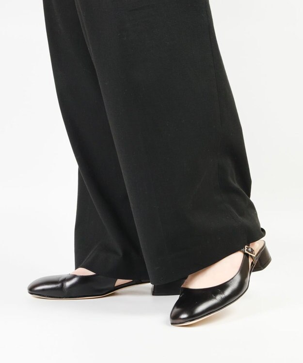 BONTRE 【LucaGrossi/ルカグロッシ】ラウンドトゥストラップシューズ/CH980-XS ブラック