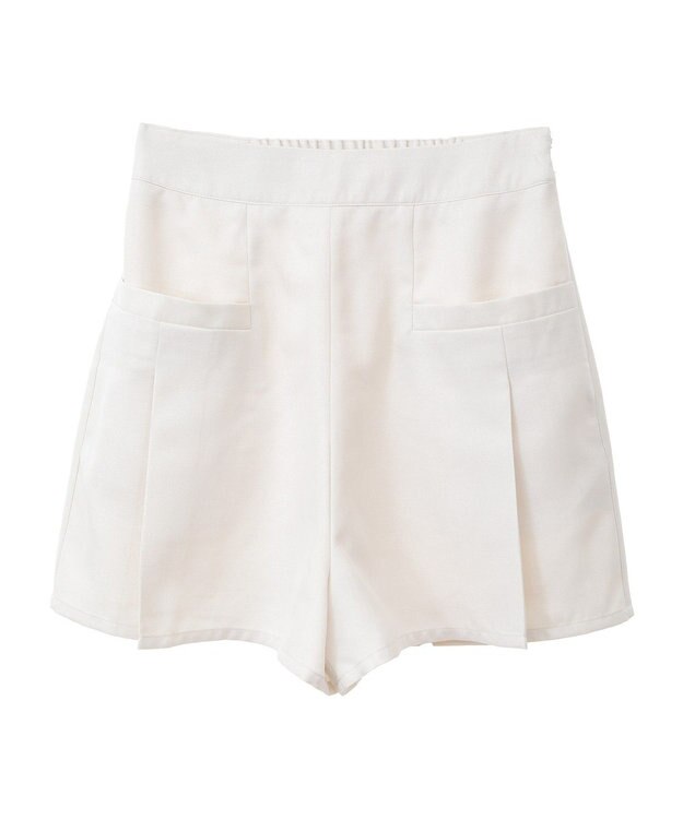 earth music&ecology ポケットデザインショートパンツ Ivory