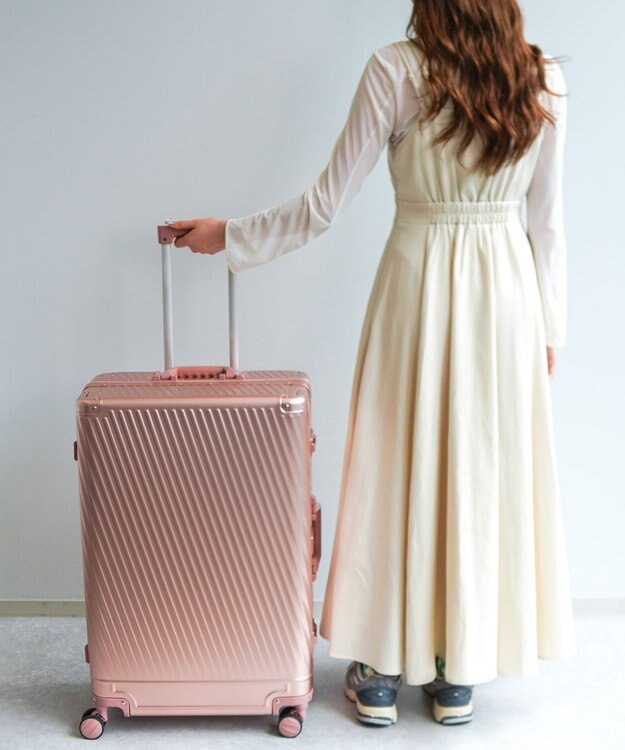 ACE BAGS & LUGGAGE Jewelna Rose × ace. コラボ アルゴナム2-F スーツケース 73L 05412 ジュエルナローズ ロゼピンク