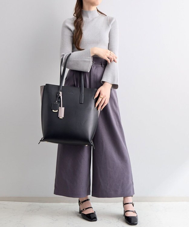 ACE BAGS & LUGGAGE Jewelna Rose OLバッグ・セレム  縦型トートバッグ A4サイズ 16190 ジュエルナローズ cs ブラック