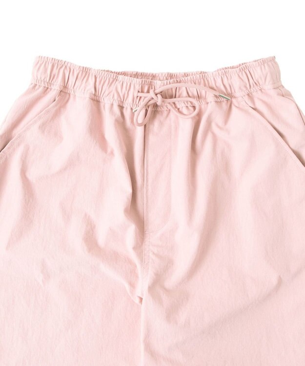 WEGO 【ウエストゴム】サイドリボンパラシュートパンツ ライトピンク