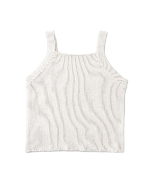 WEGO 【２点セット】半袖メッシュアンサンブルカーデ ホワイト